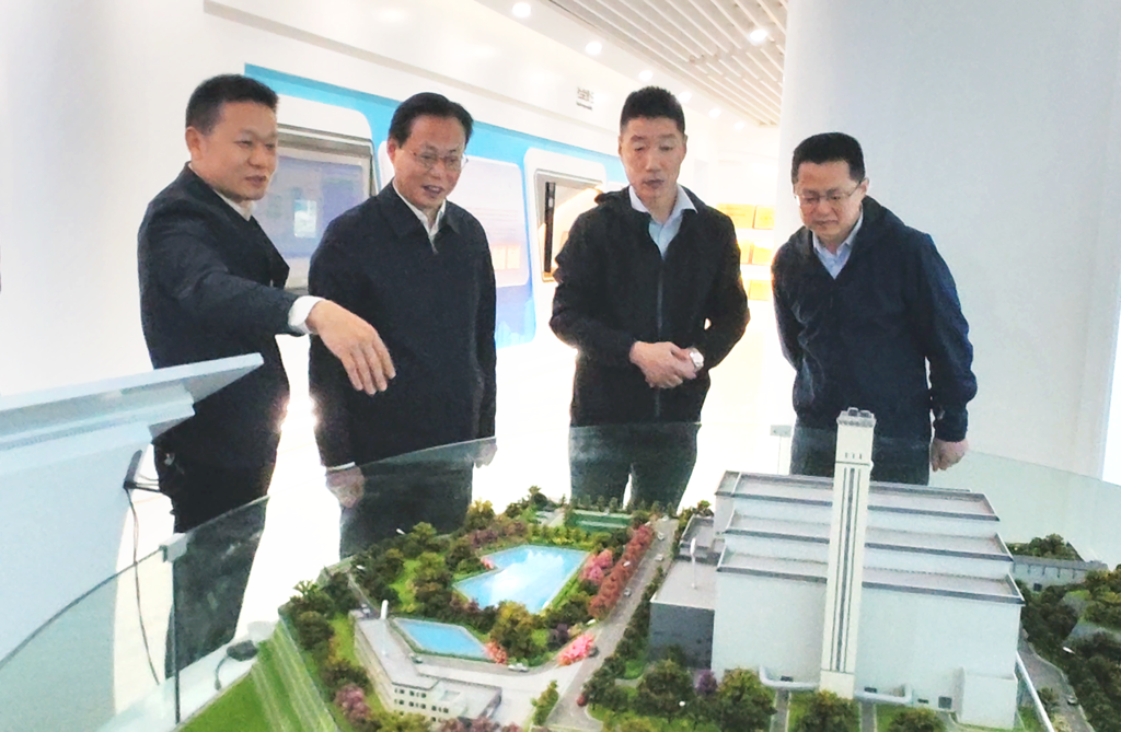 劉盛輝調(diào)研浙能錦江環(huán)境所屬企業(yè)